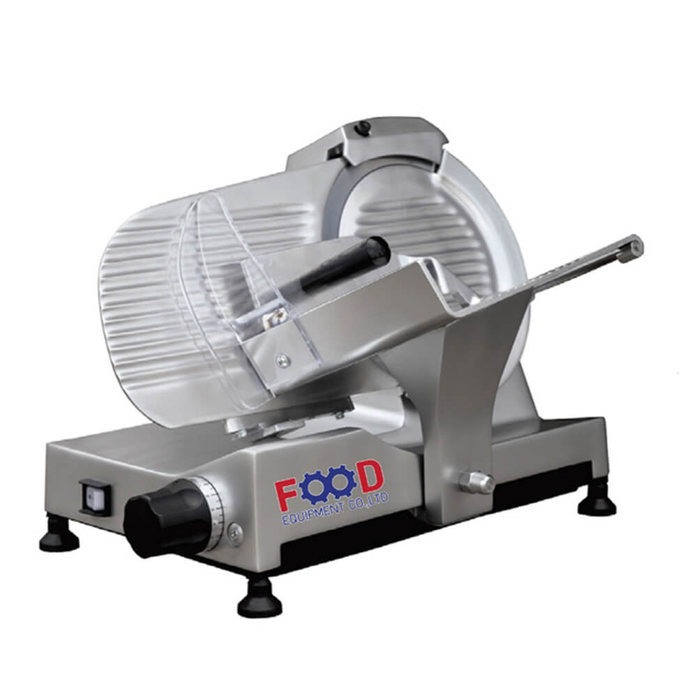 เครื่องสไลด์เนื้อ กึ่งอัตโนมัติ 10 นิ้ว SAVIOLI 250S ปรับความหนา 0-15 มม.